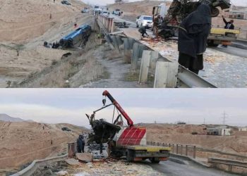 حادثه ترافیکی در سمنگان؛ سه نفر جان‌باخت و ۱۱ نفر زخمی شدند