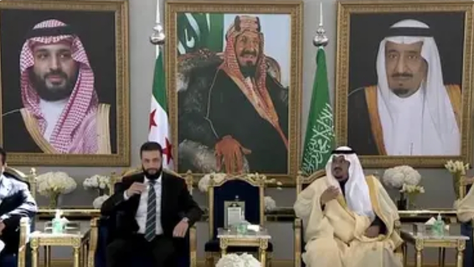 احمد شرع وارد عربستان شد