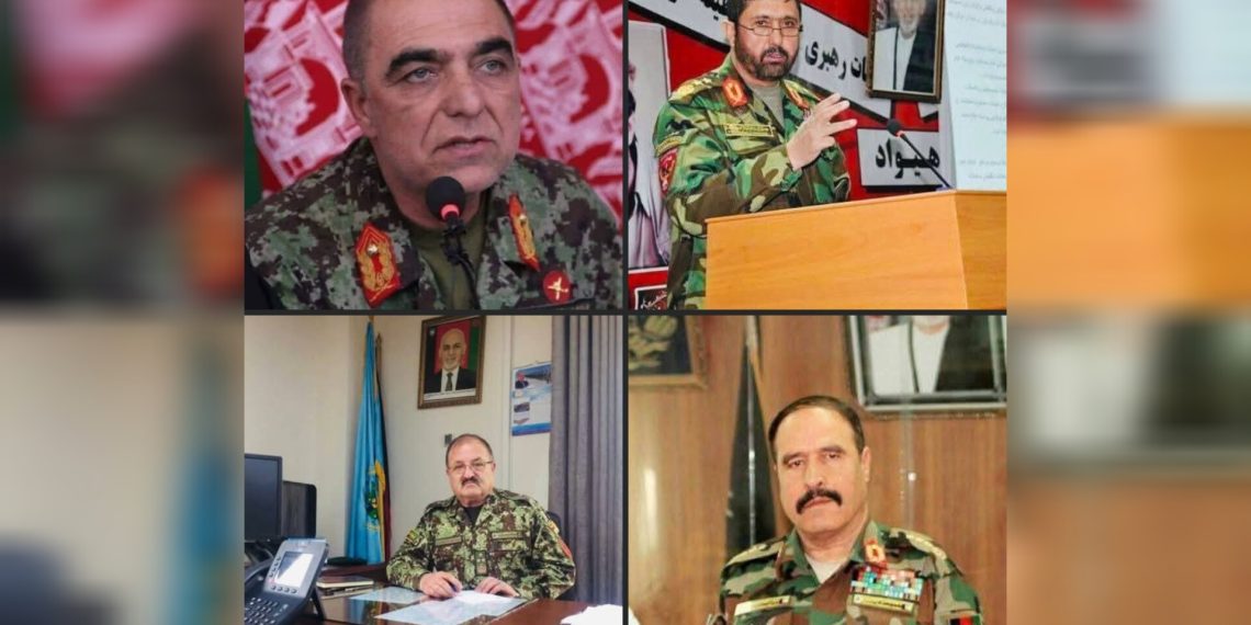 پیام یک نظامی پیشین به جنرالانی که با گروه طالبان بیعت کردند: